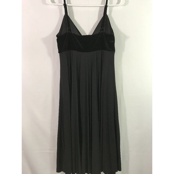 AB Studio LBD Black Sleeveless Midi Dress Evening Holiday - Picture 8 of 10